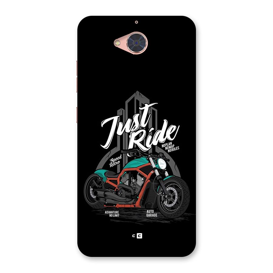 Just Ride Speed Back Case for Gionee S6 Pro