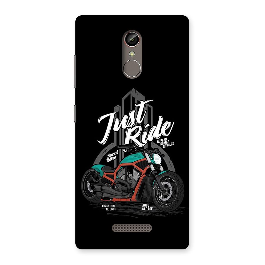 Just Ride Speed Back Case for Gionee S6s