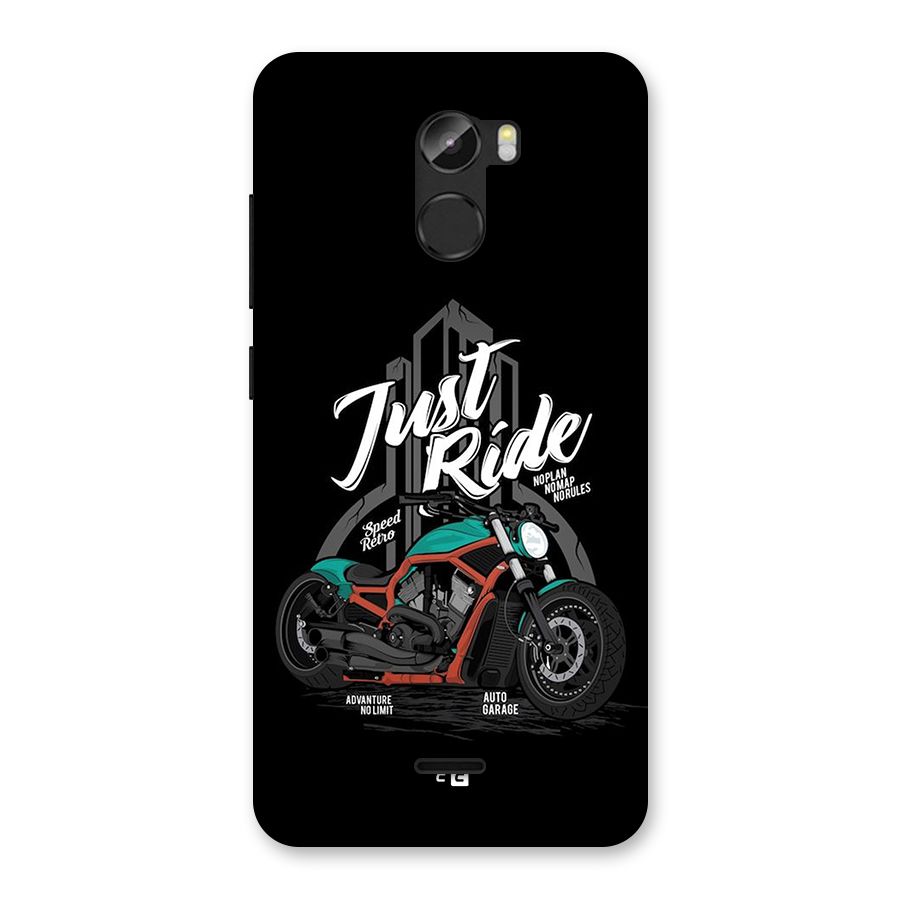 Just Ride Speed Back Case for Gionee X1