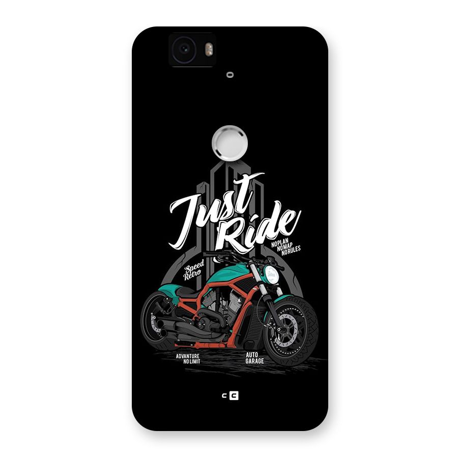 Just Ride Speed Back Case for Google Nexus 6P