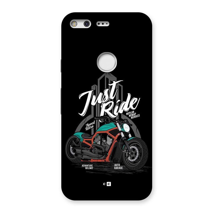 Just Ride Speed Back Case for Google Pixel