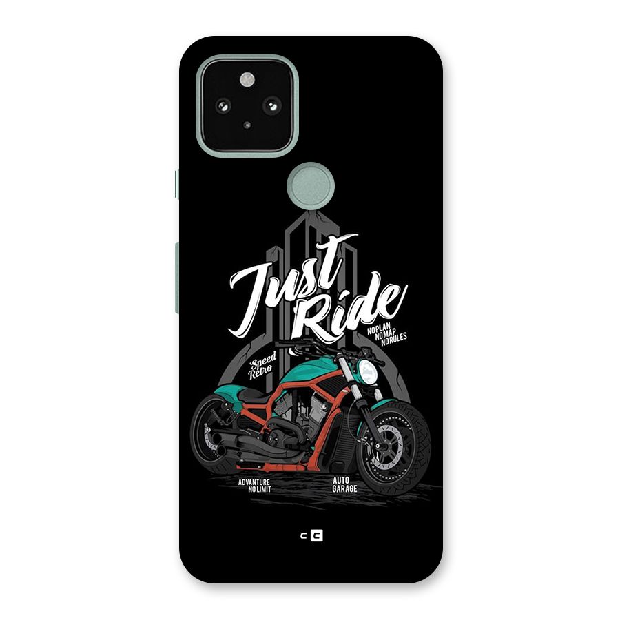 Just Ride Speed Back Case for Google Pixel 5