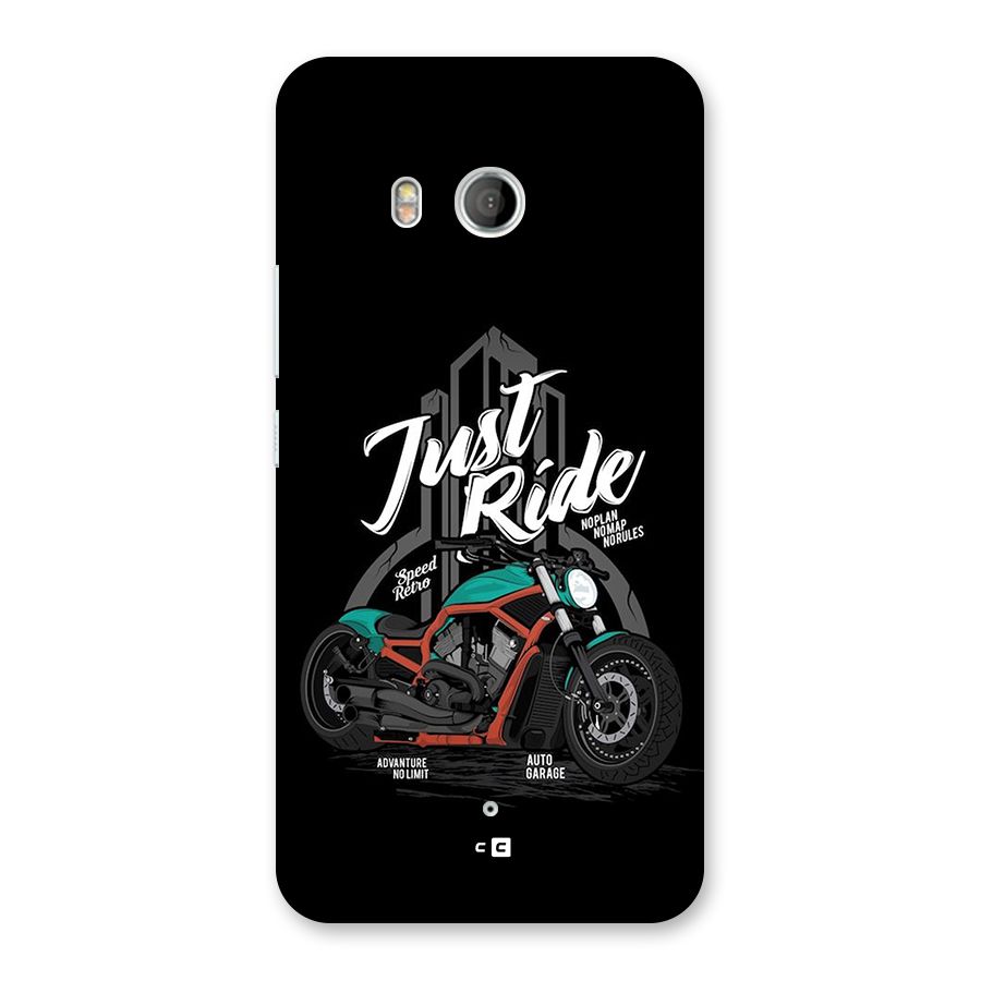 Just Ride Speed Back Case for HTC U11