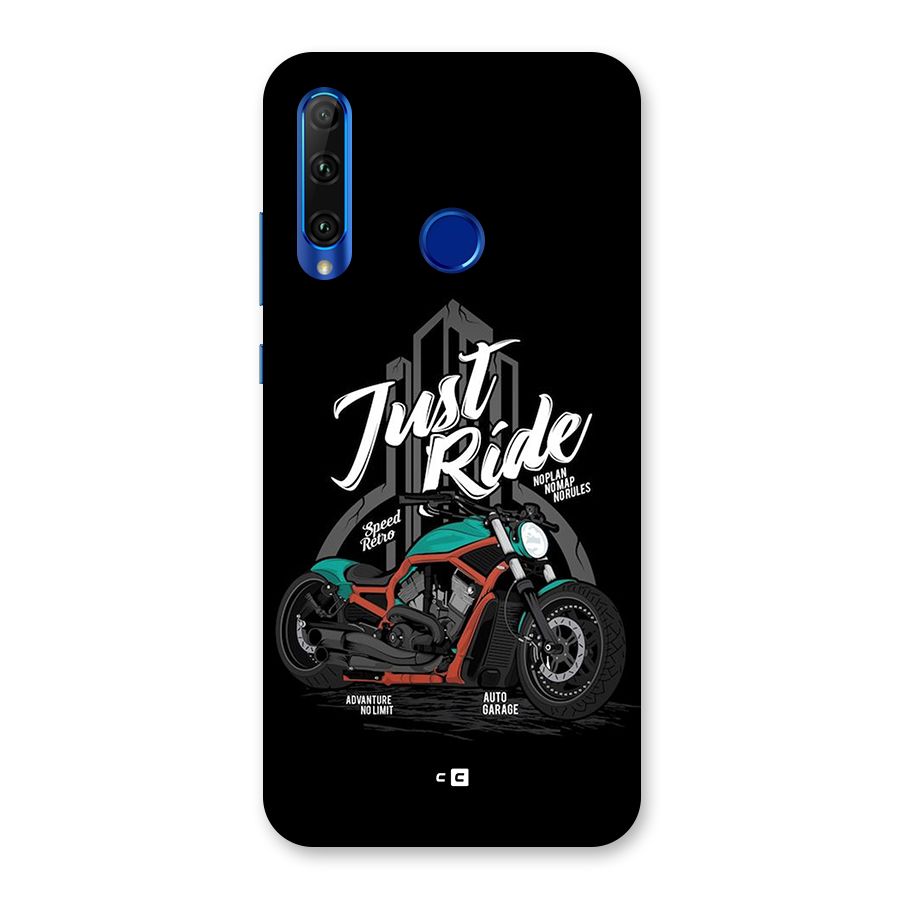 Just Ride Speed Back Case for Honor 20i