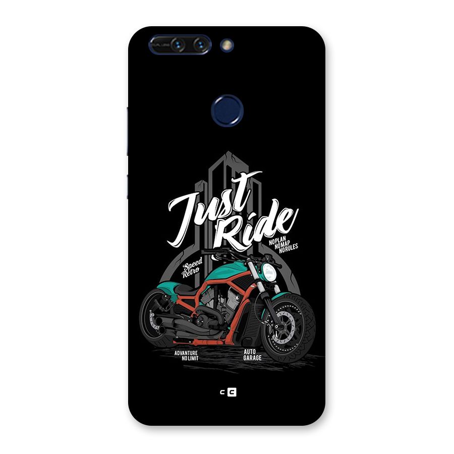 Just Ride Speed Back Case for Honor 8 Pro