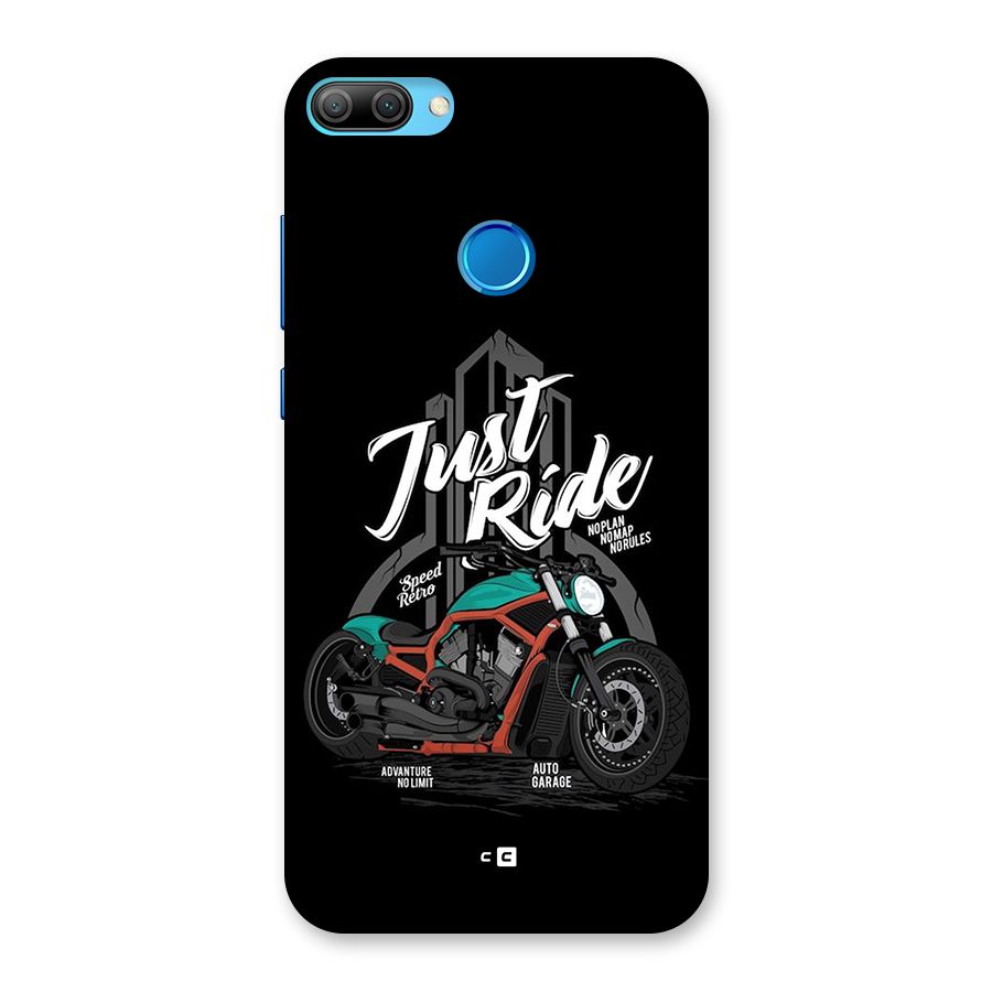 Just Ride Speed Back Case for Honor 9N