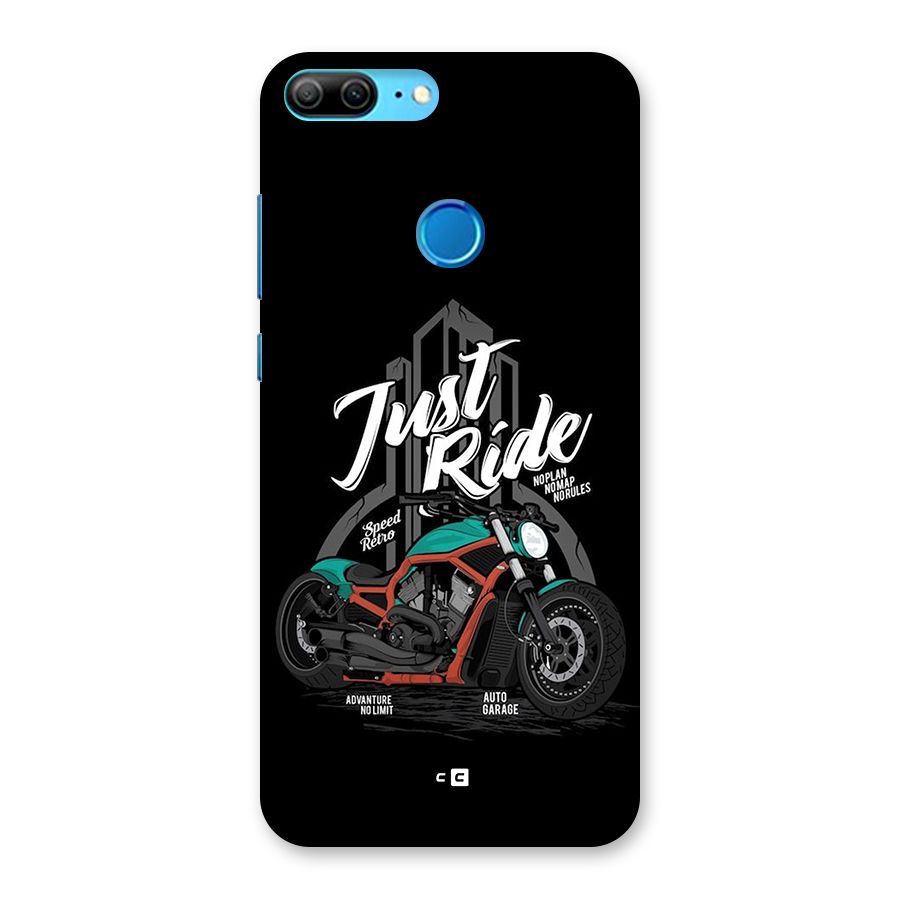 Just Ride Speed Back Case for Honor 9 Lite