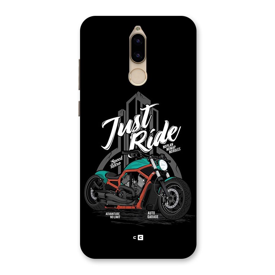 Just Ride Speed Back Case for Honor 9i