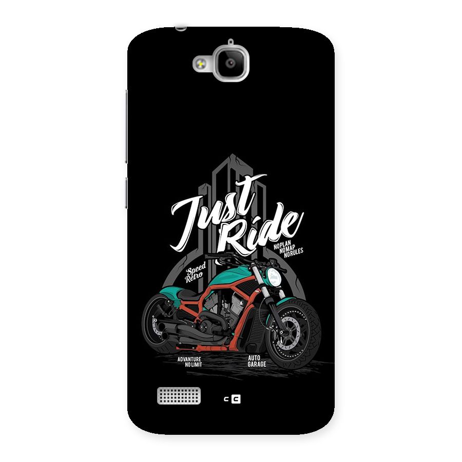 Just Ride Speed Back Case for Honor Holly