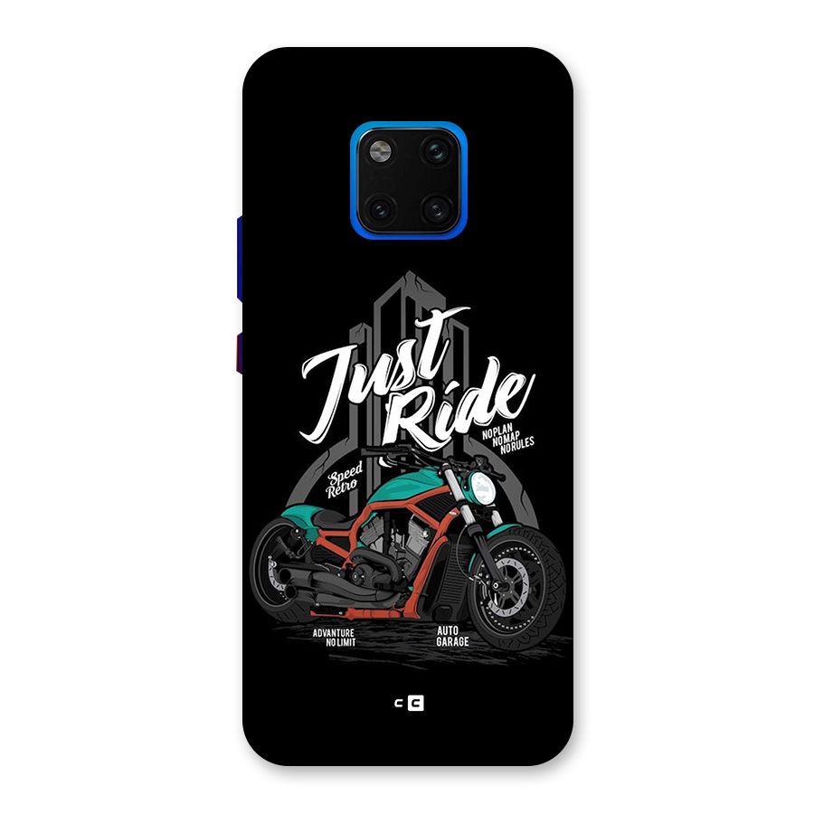 Just Ride Speed Back Case for Huawei Mate 20 Pro