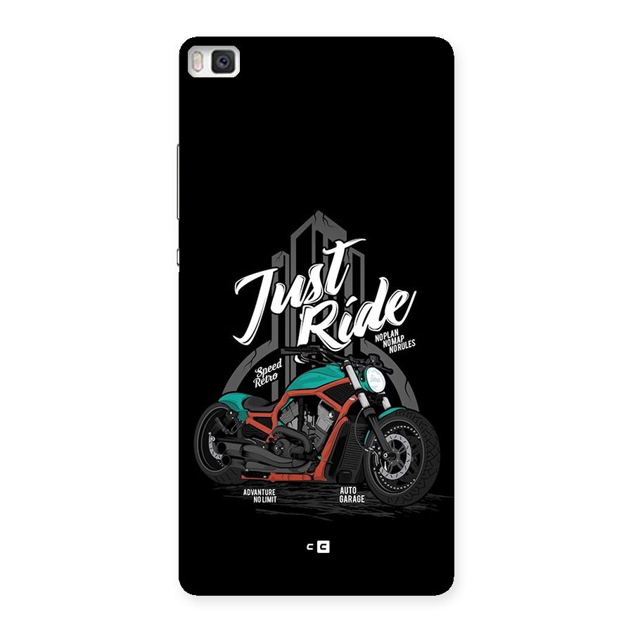 Just Ride Speed Back Case for Huawei P8