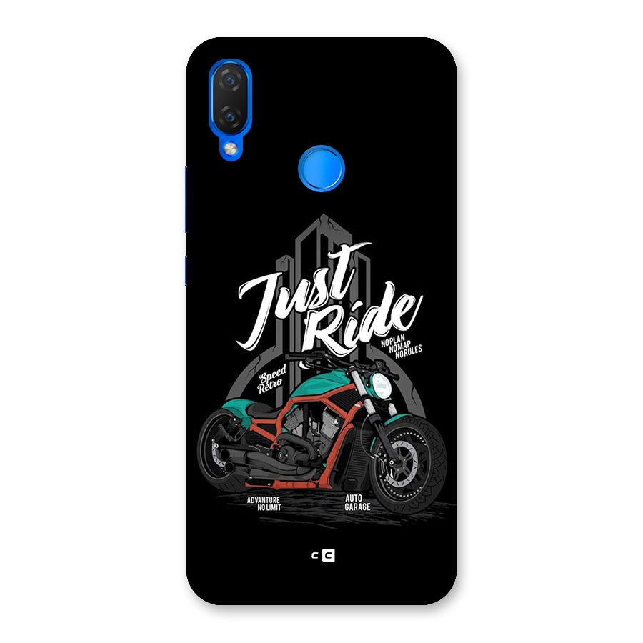 Just Ride Speed Back Case for Huawei P Smart Plus