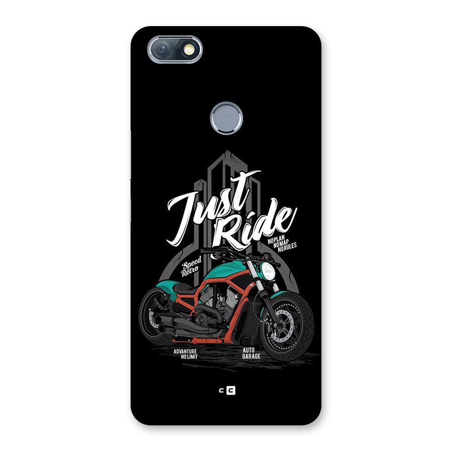 Just Ride Speed Back Case for Infinix Note 5