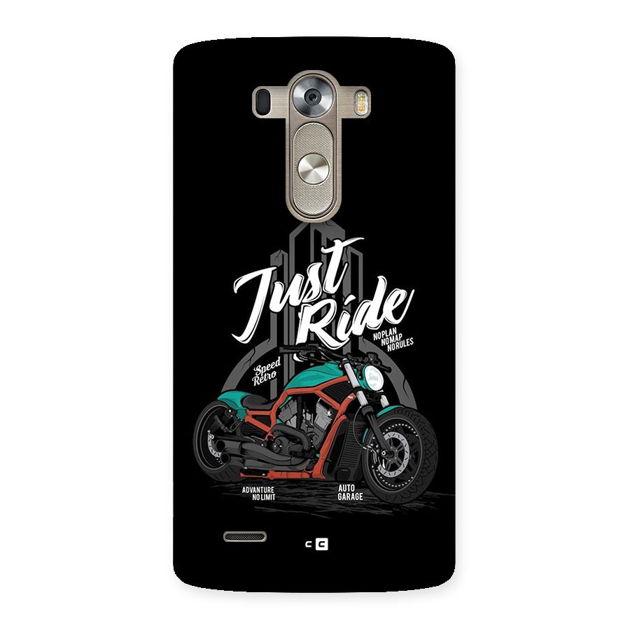 Just Ride Speed Back Case for LG G3