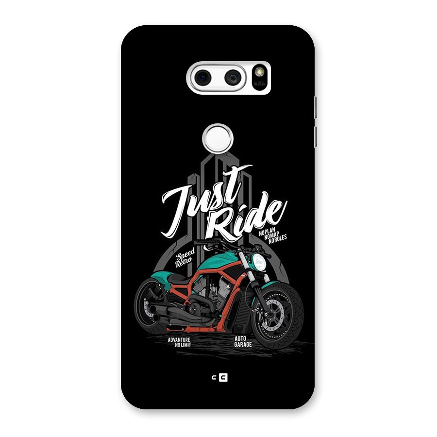 Just Ride Speed Back Case for LG V30