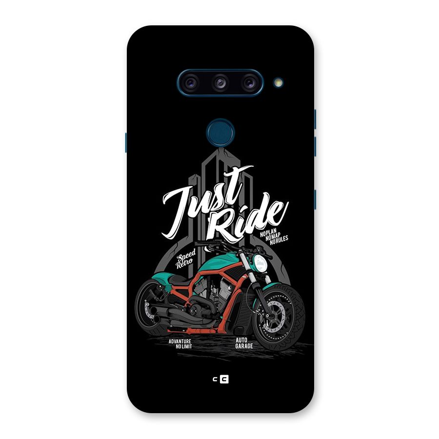 Just Ride Speed Back Case for LG  V40 ThinQ