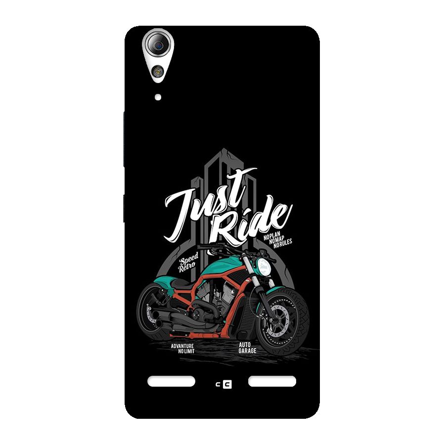 Just Ride Speed Back Case for Lenovo A6000 Plus