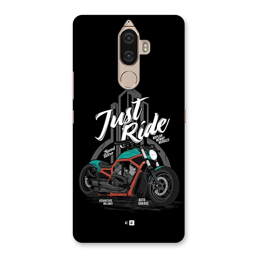 Just Ride Speed Back Case for Lenovo K8 Note