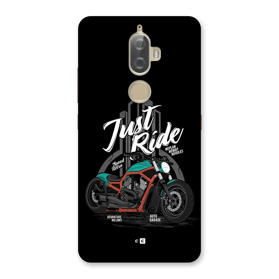 Just Ride Speed Back Case for Lenovo K8 Plus