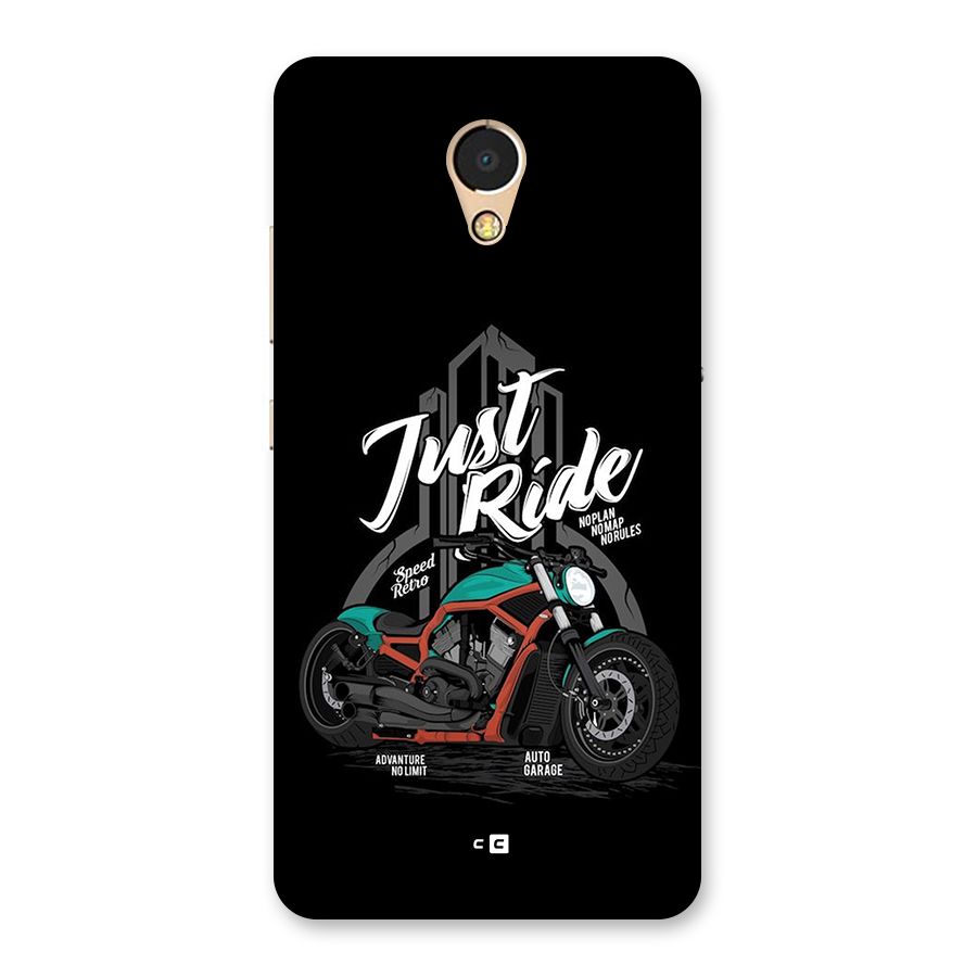 Just Ride Speed Back Case for Lenovo P2