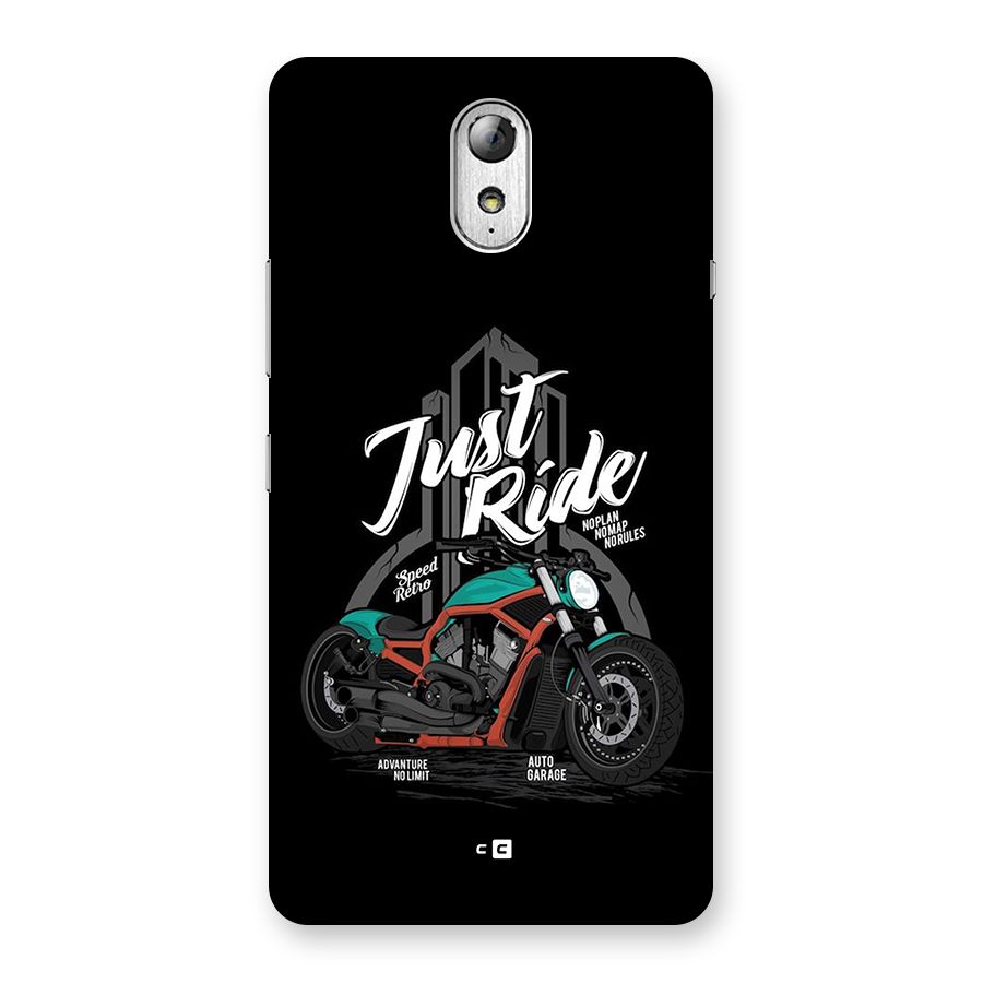 Just Ride Speed Back Case for Lenovo Vibe P1M