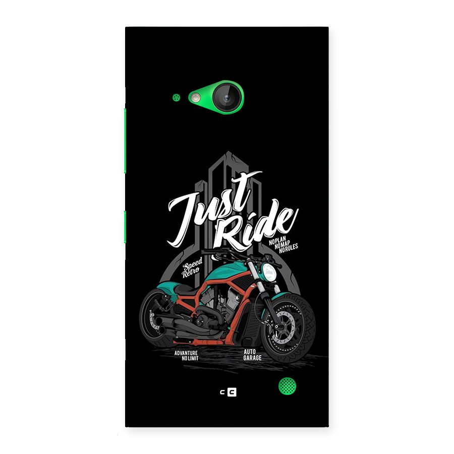 Just Ride Speed Back Case for Lumia 730
