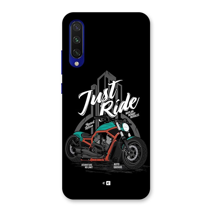 Just Ride Speed Back Case for Mi A3