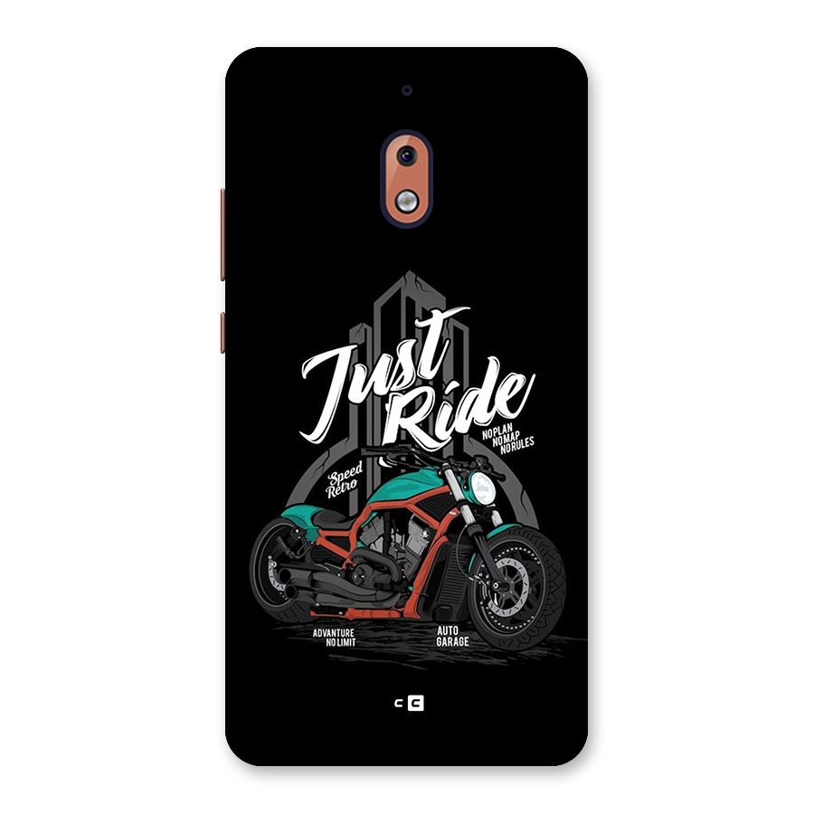 Just Ride Speed Back Case for Nokia 2.1