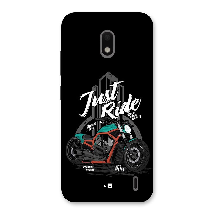 Just Ride Speed Back Case for Nokia 2.2