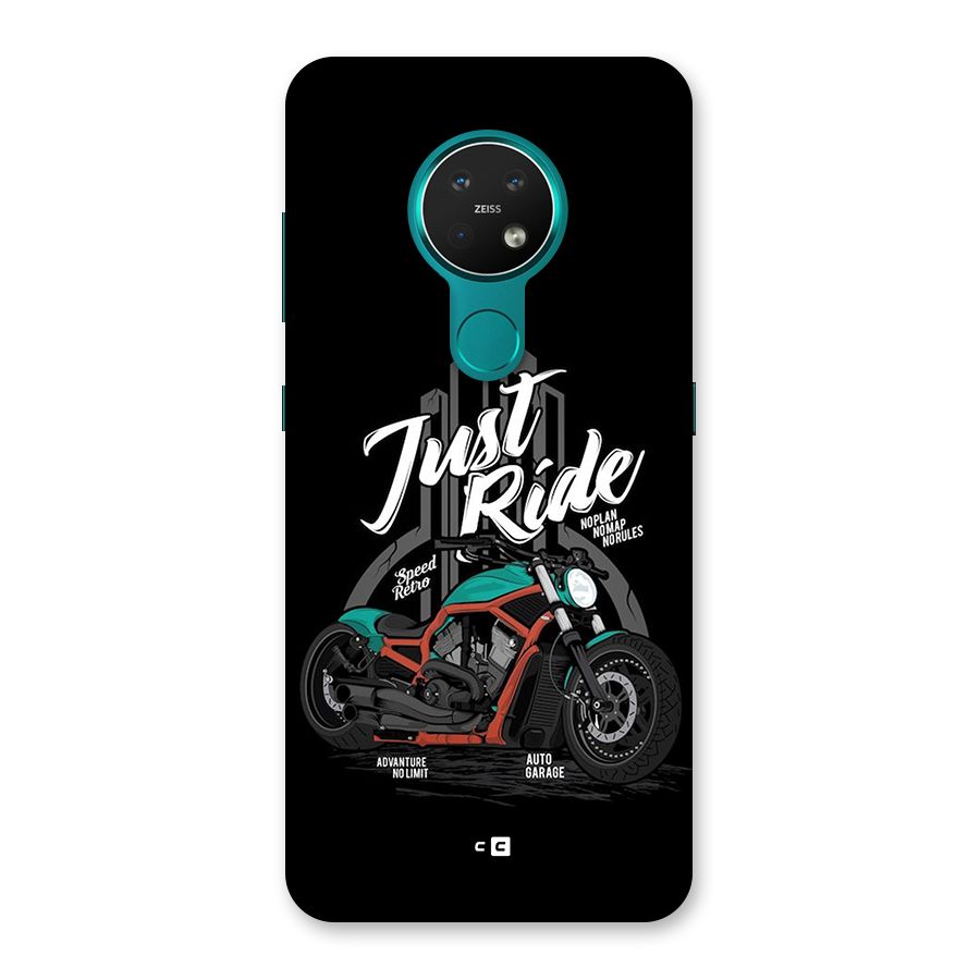 Just Ride Speed Back Case for Nokia 7.2