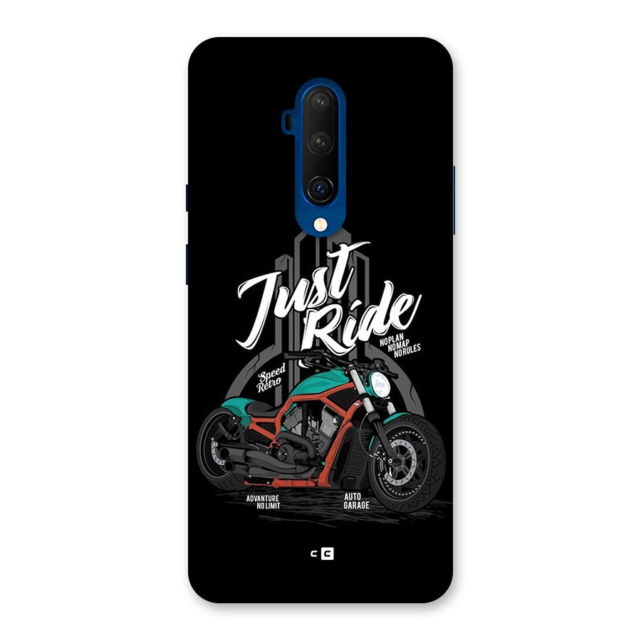 Just Ride Speed Back Case for OnePlus 7T Pro