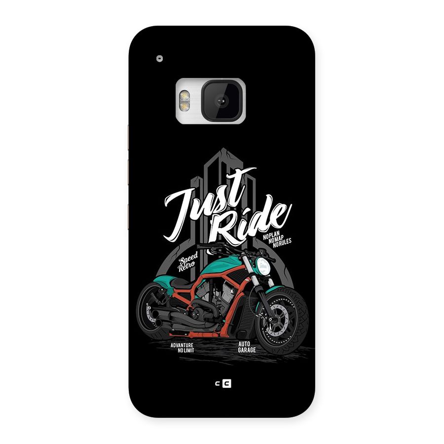 Just Ride Speed Back Case for One M9