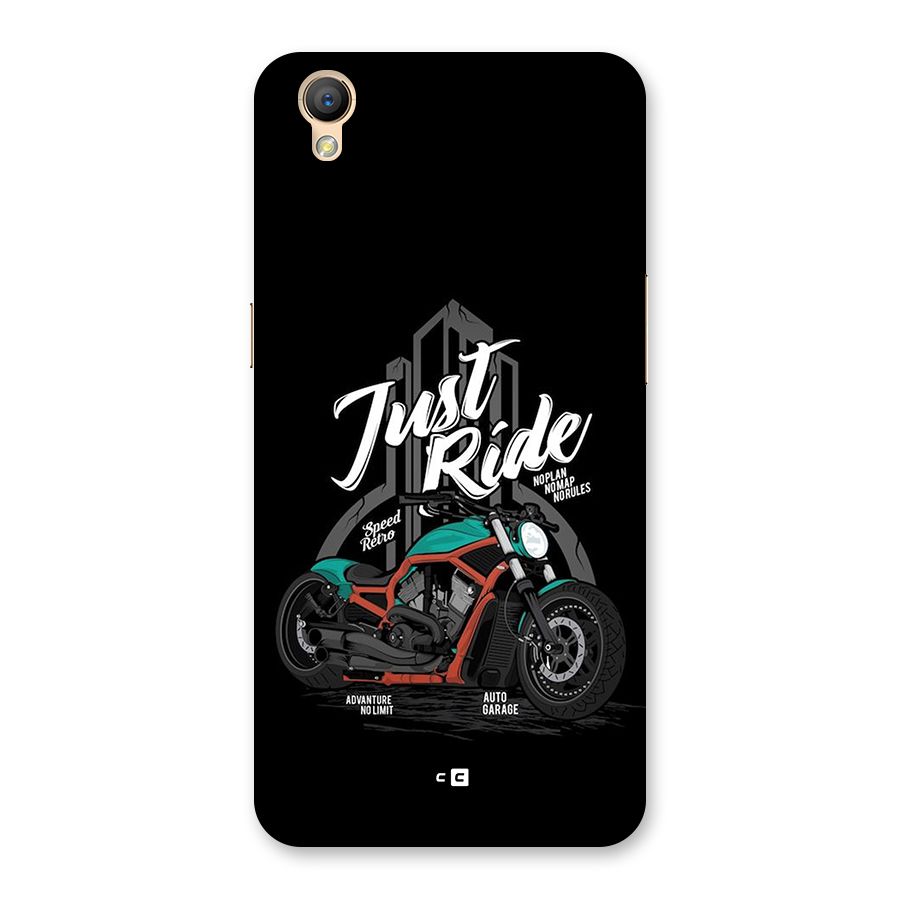 Just Ride Speed Back Case for Oppo A37