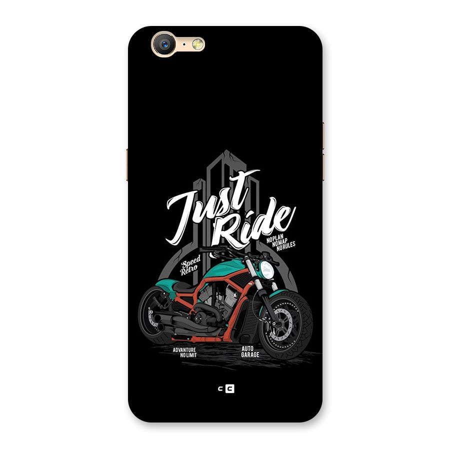 Just Ride Speed Back Case for Oppo A39