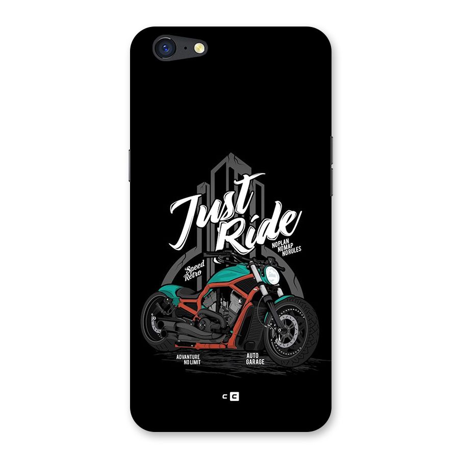 Just Ride Speed Back Case for Oppo A71