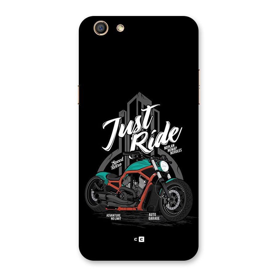 Just Ride Speed Back Case for Oppo F3