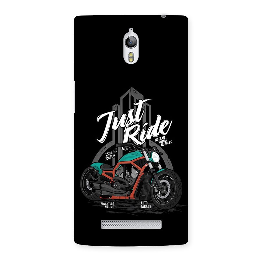 Just Ride Speed Back Case for Oppo Find 7