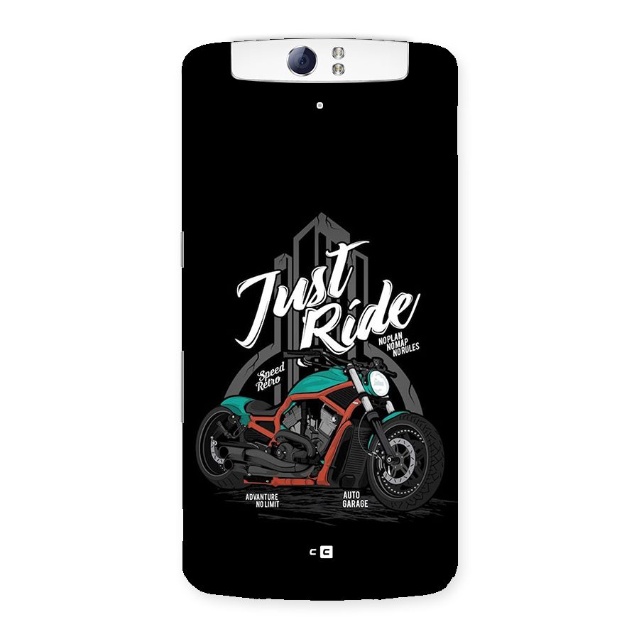 Just Ride Speed Back Case for Oppo N1