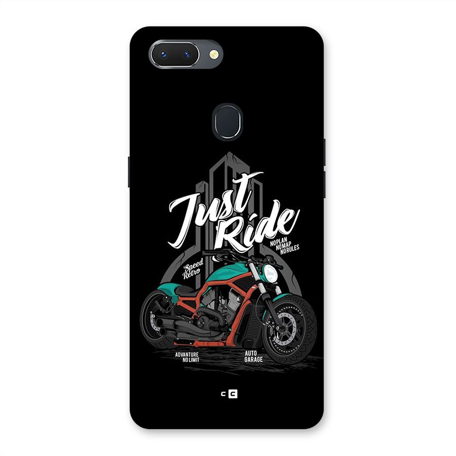 Just Ride Speed Back Case for Realme 2