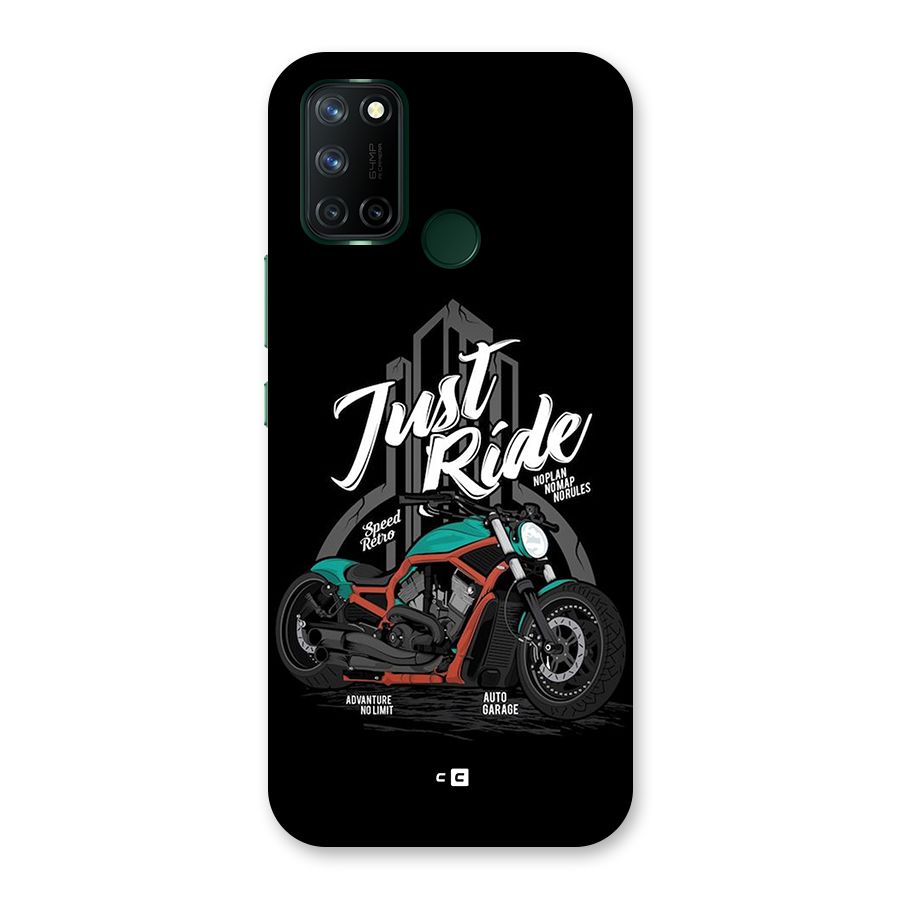 Just Ride Speed Back Case for Realme 7i