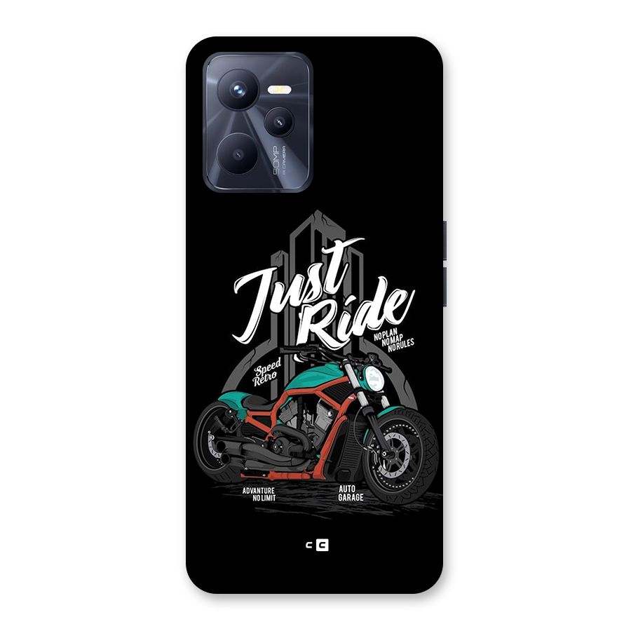 Just Ride Speed Back Case for Realme C35