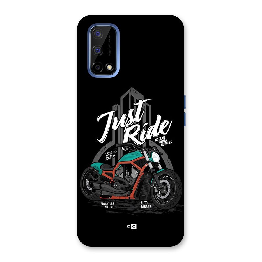Just Ride Speed Back Case for Realme Narzo 30 Pro