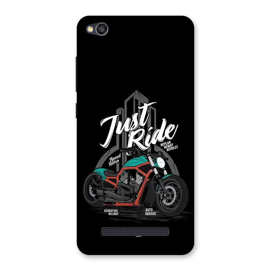 Just Ride Speed Back Case for Redmi 4A