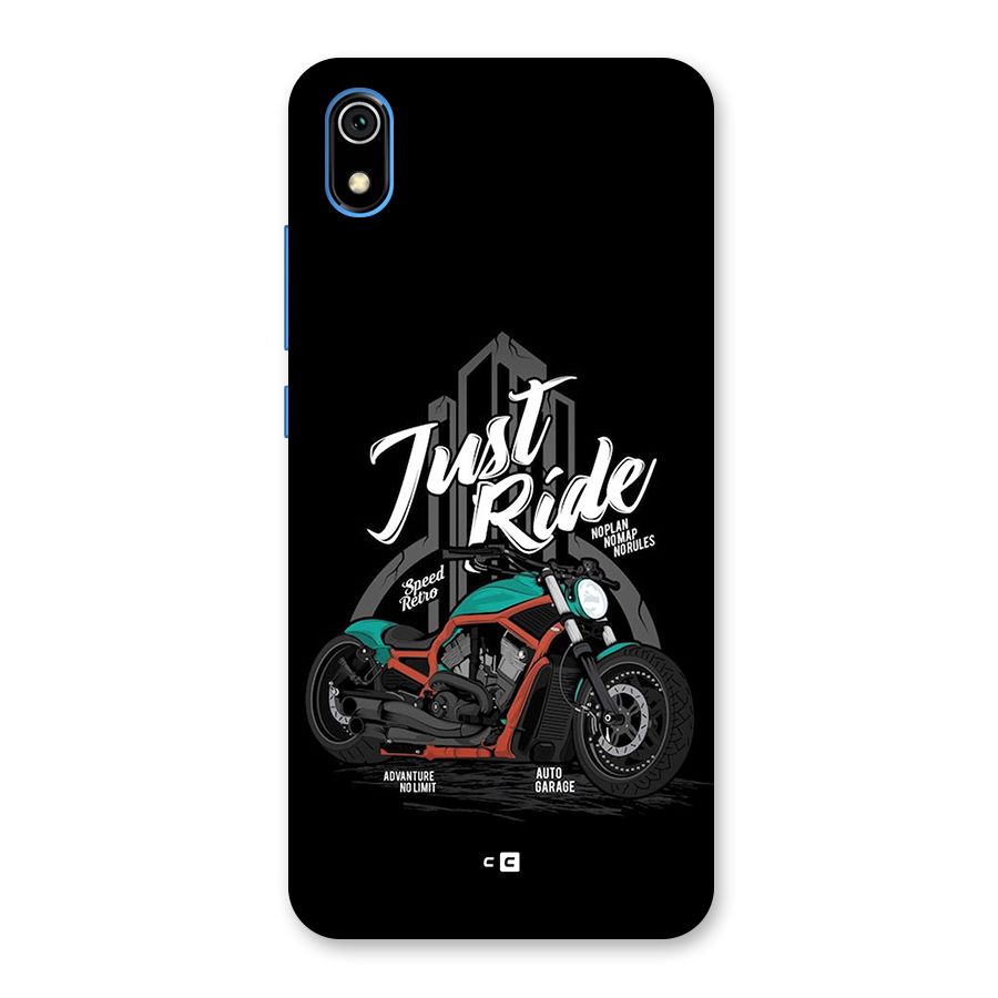Just Ride Speed Back Case for Redmi 7A