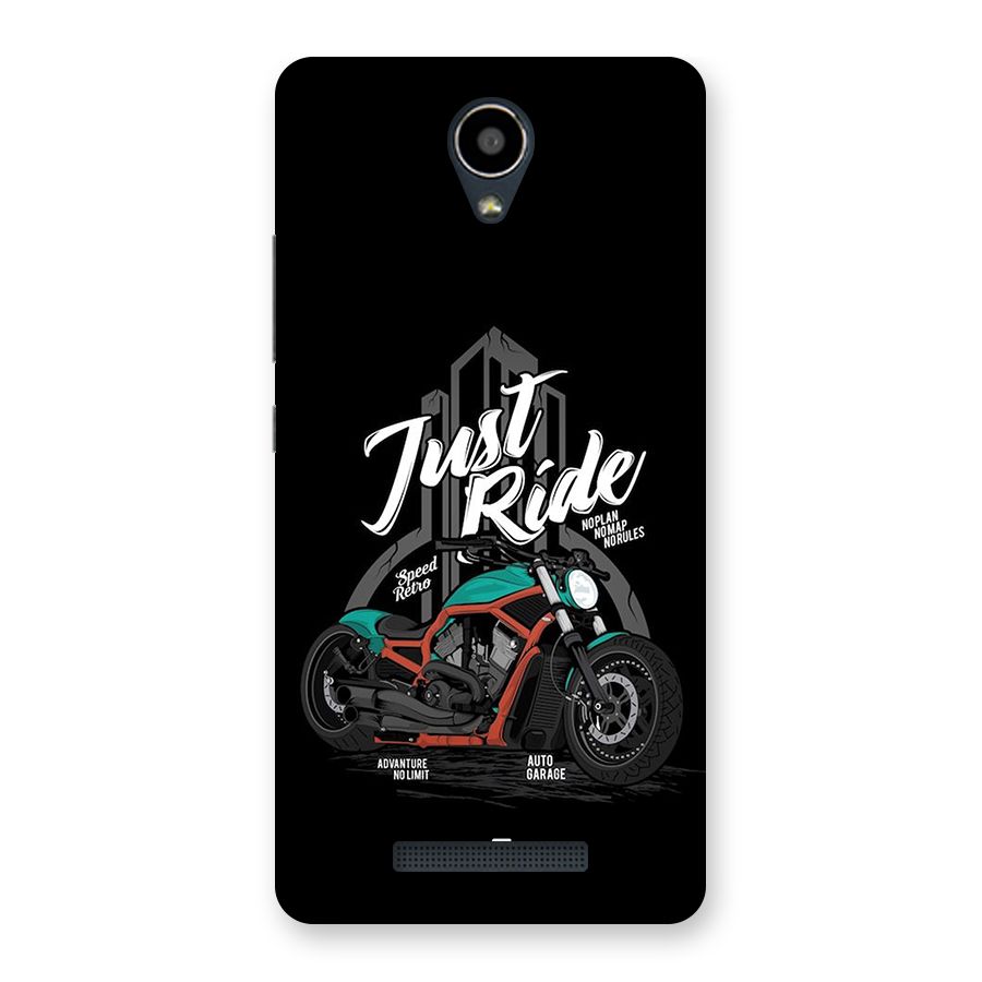 Just Ride Speed Back Case for Redmi Note 2