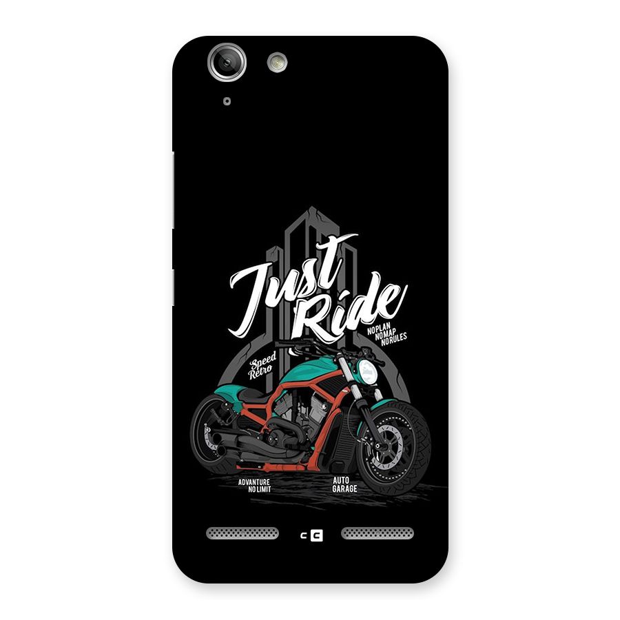 Just Ride Speed Back Case for Vibe K5