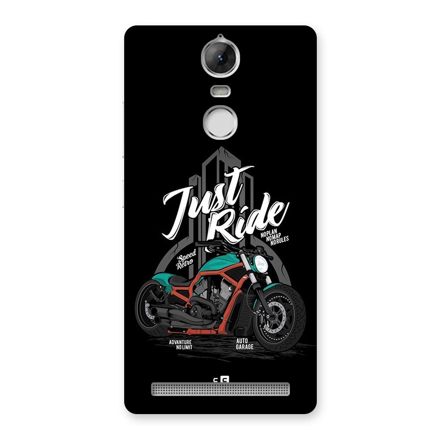 Just Ride Speed Back Case for Vibe K5 Note