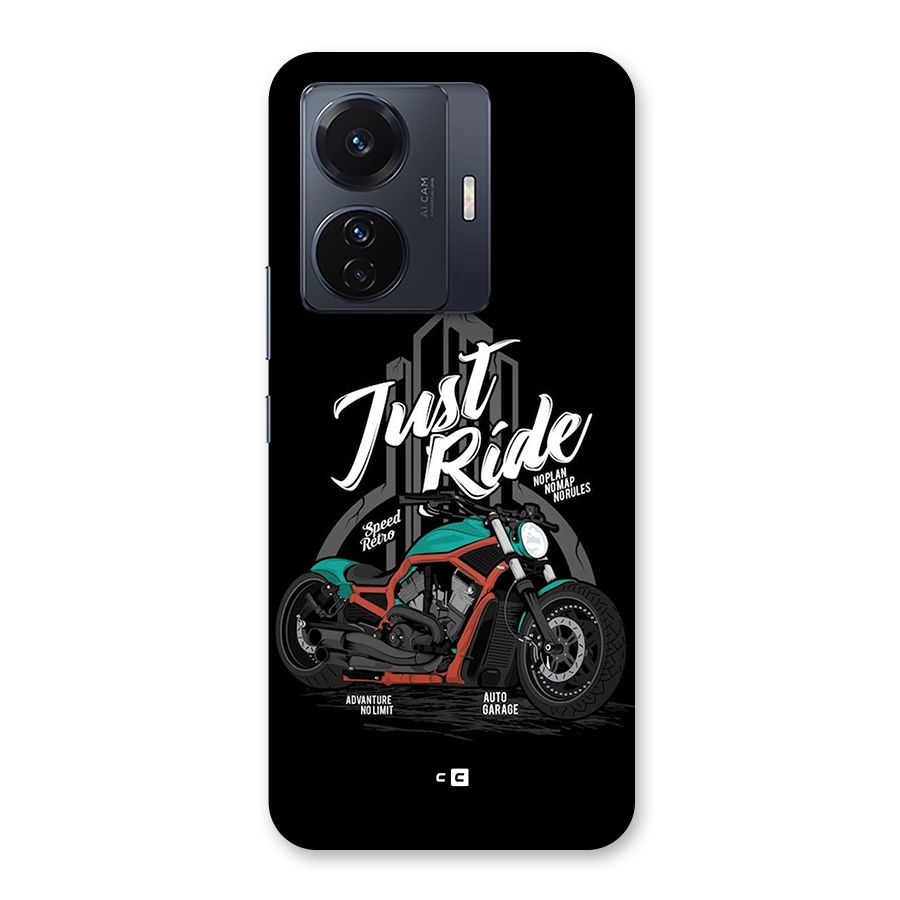 Just Ride Speed Back Case for Vivo T1 Pro
