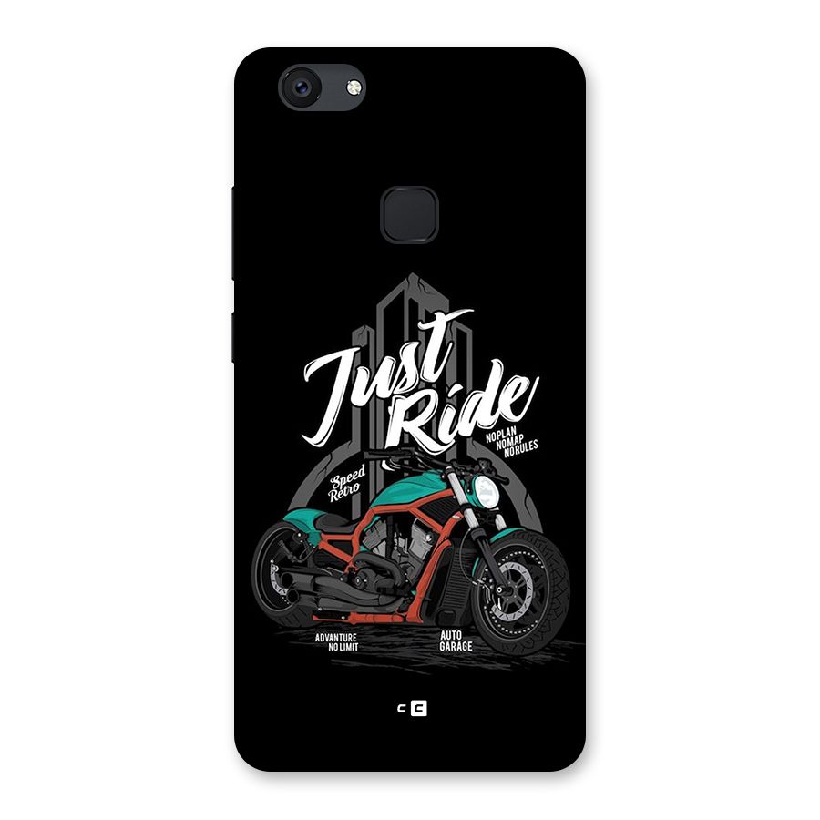 Just Ride Speed Back Case for Vivo V7 Plus