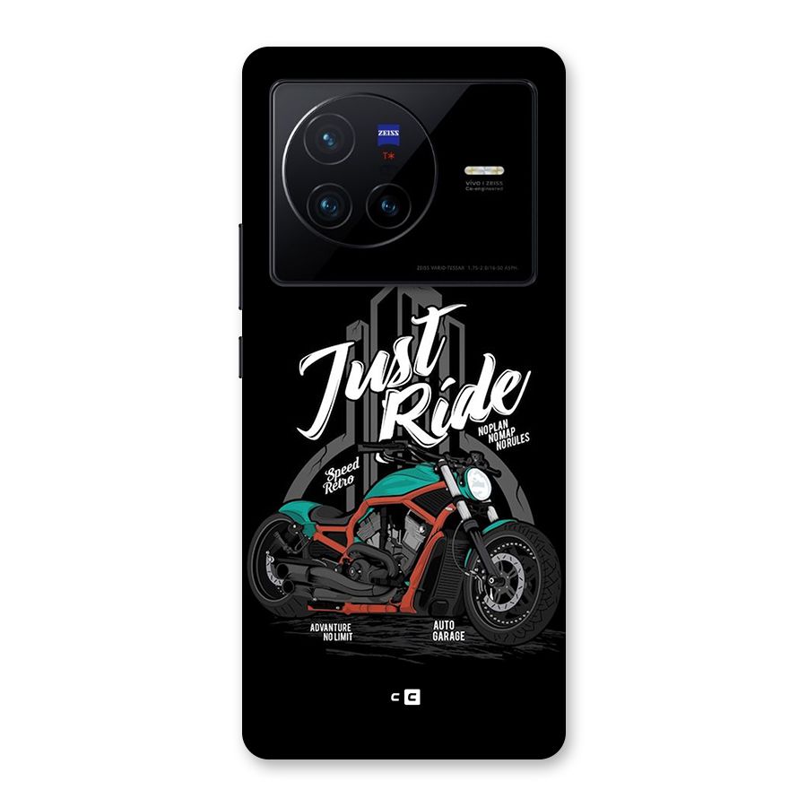 Just Ride Speed Back Case for Vivo X80